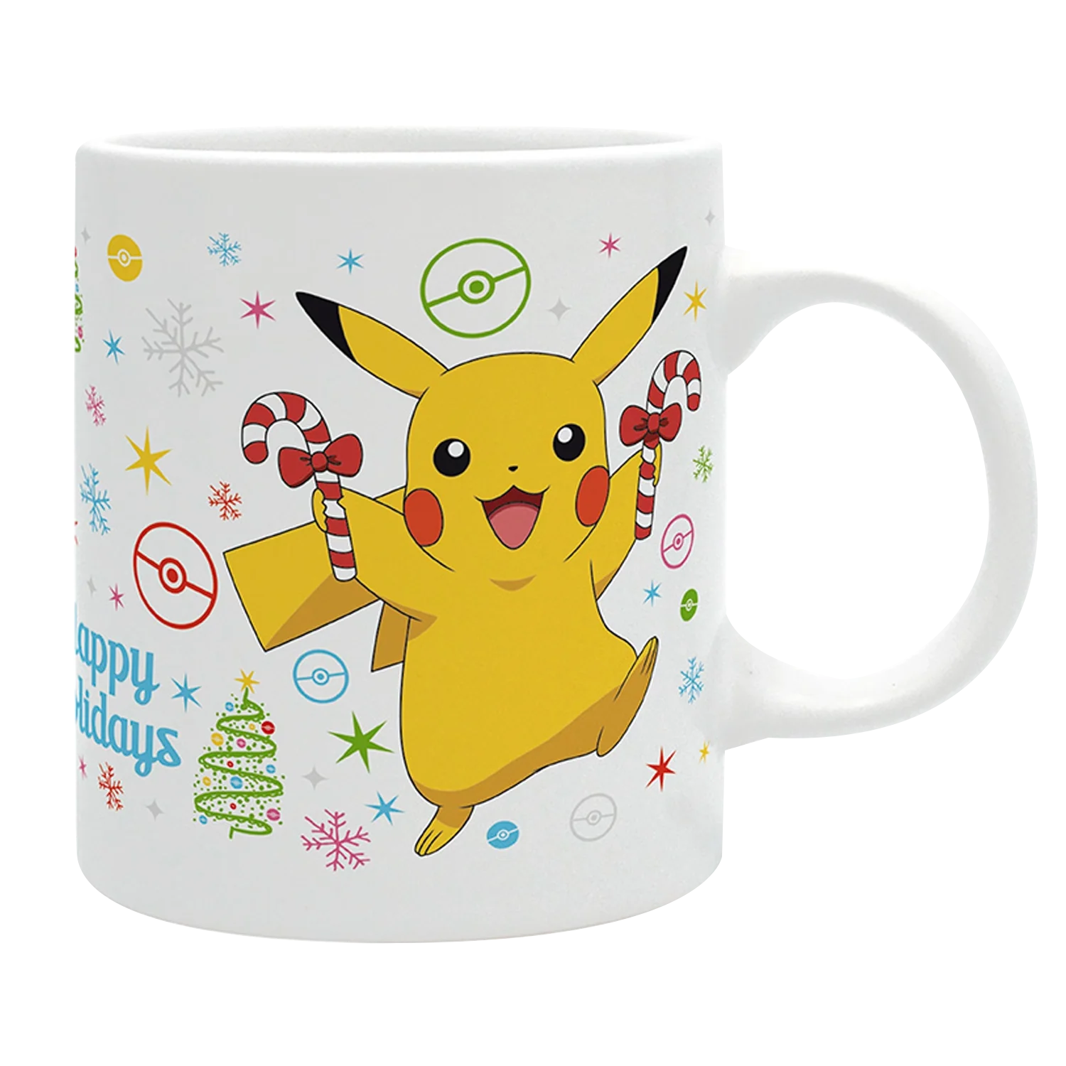 POKEMON Mug 320ML Pikachu Christmas